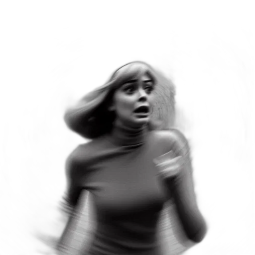 face, dress, hair, creature transparent PNG cut-out
