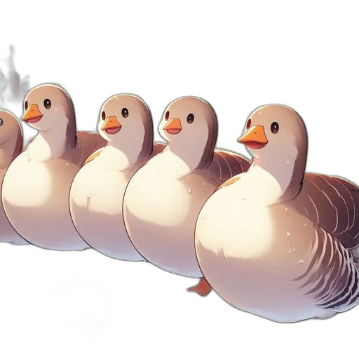 animal, concept art, 3d render, watercolor transparent PNG cut-out