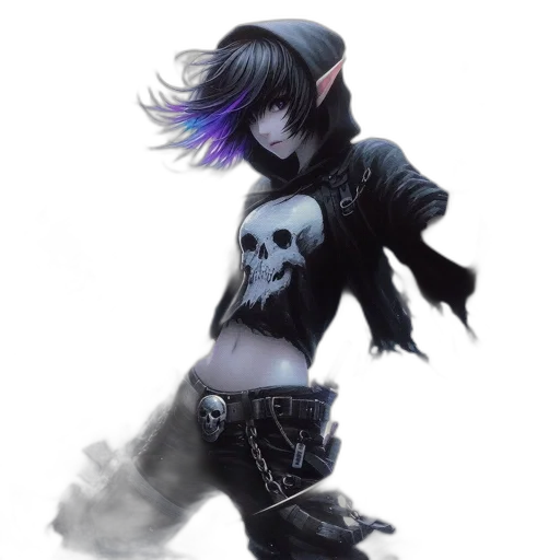 jacket, fantasy art, concept art, pixel art transparent PNG cut-out