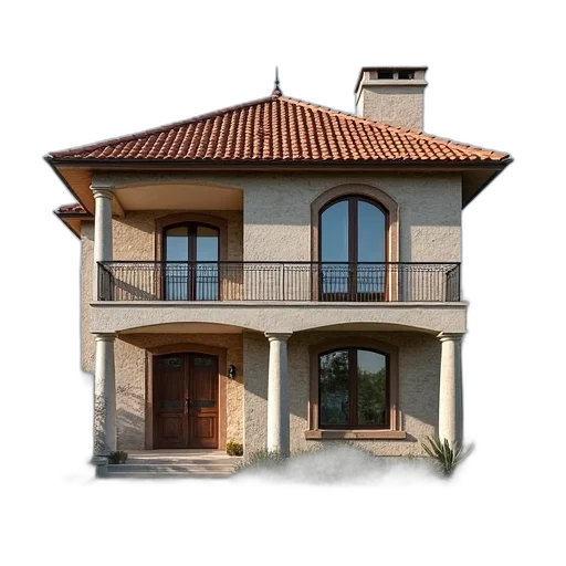 building, furniture, 3d render, photorealistic transparent PNG cut-out
