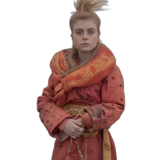 dragon, jacket, creature, hair transparent PNG cut-out