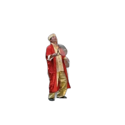 staff, jacket, jewelry, 3d render transparent PNG cut-out
