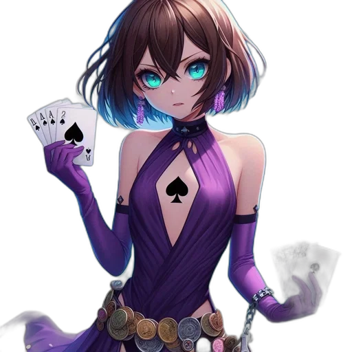 dress, staff, jewelry, fantasy art transparent PNG cut-out