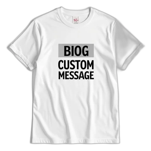 white, t-shirt, phrase, big transparent PNG cut-out