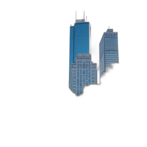 building, 3d render, concept art, photorealistic transparent PNG cut-out