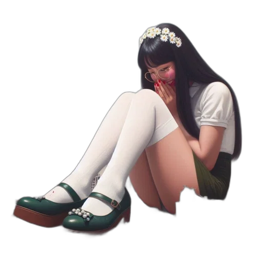 shoes, concept art, pixel art, 3d render transparent PNG cut-out