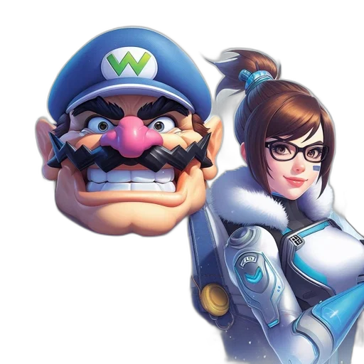 face, robot, weapon, crown transparent PNG cut-out