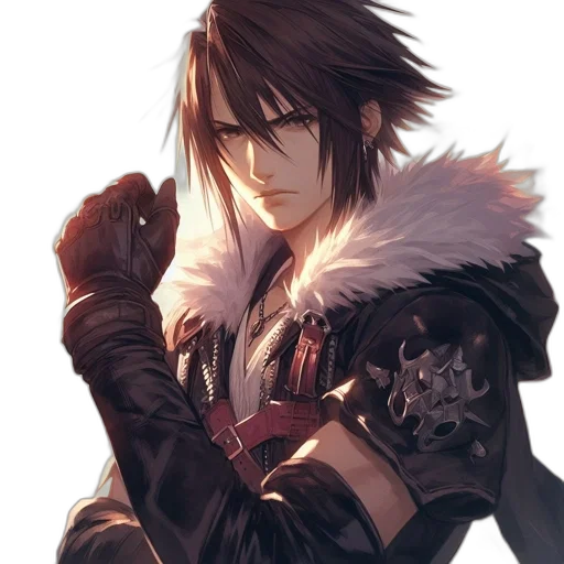 jacket, sword, weapon, staff transparent PNG cut-out