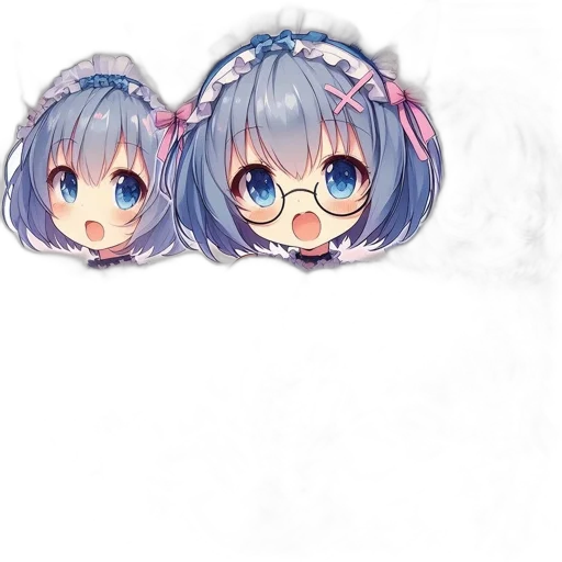 crown, face, hair, creature transparent PNG cut-out