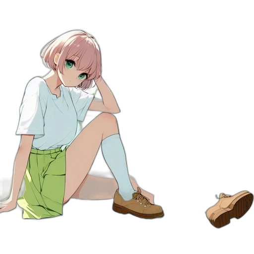 shoes, creature, dress, weapon transparent PNG cut-out