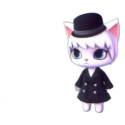 hat, staff, dress, animal transparent PNG cut-out
