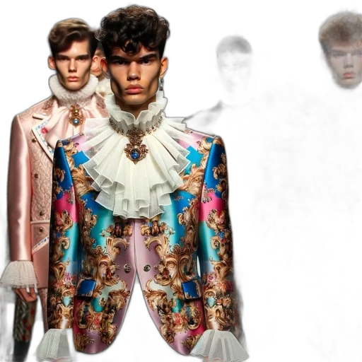 jacket, concept art, cyberpunk, pastel transparent PNG cut-out