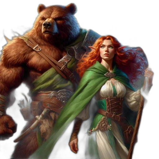 fantasy art, concept art, comic book art, pixel art transparent PNG cut-out