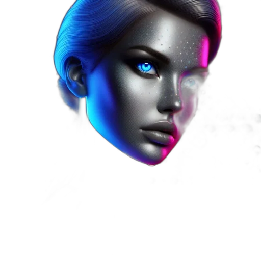 face, mask, robot, jewelry transparent PNG cut-out
