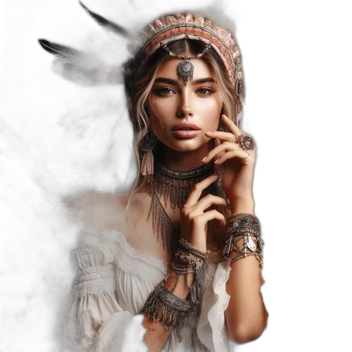 jewelry, mask, face, dress transparent PNG cut-out