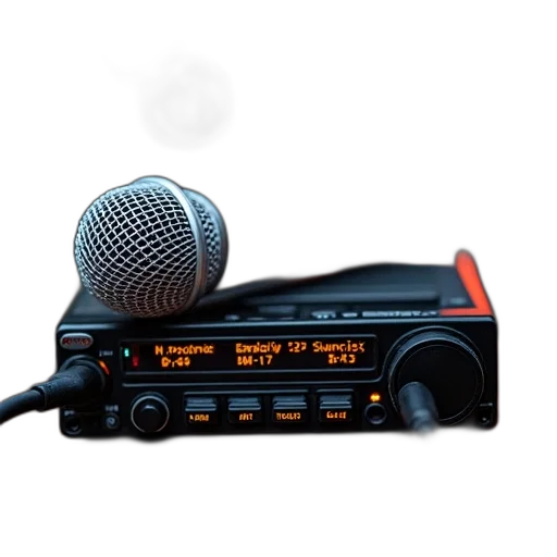 staff, fmrad, player, microphone transparent PNG cut-out