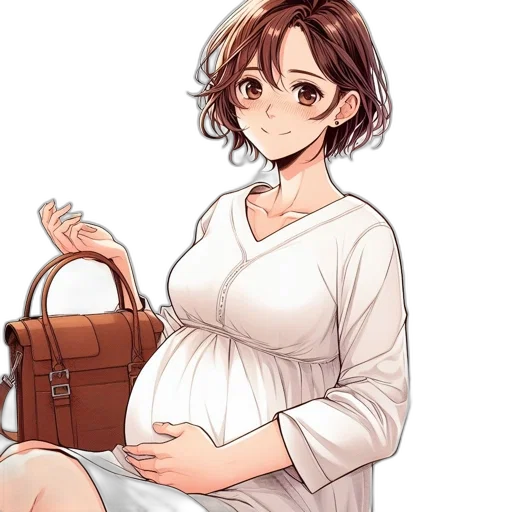 dress, concept art, anime, pixel art transparent PNG cut-out