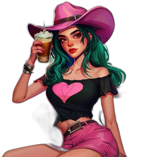 hat, fantasy art, concept art, pixel art transparent PNG cut-out