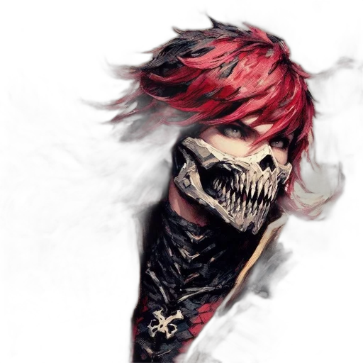mask, weapon, face, dragon transparent PNG cut-out