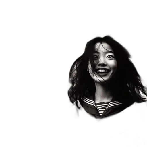 face, mask, creature, hair transparent PNG cut-out