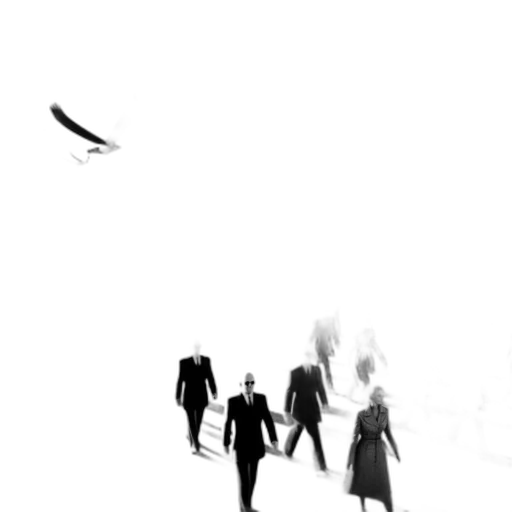 staff, umbrella, mask, creature transparent PNG cut-out