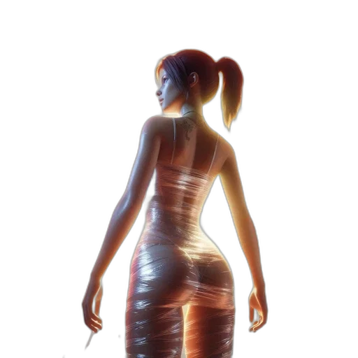 dress, robot, jacket, creature transparent PNG cut-out