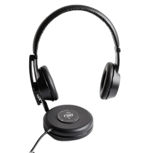 black, computer, headset, microphone transparent PNG cut-out