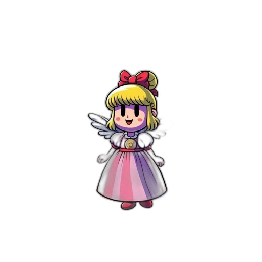 staff, dress, weapon, crown transparent PNG cut-out