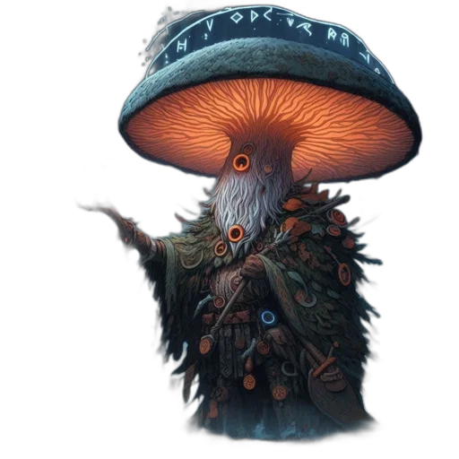 hat, creature, staff, dragon transparent PNG cut-out