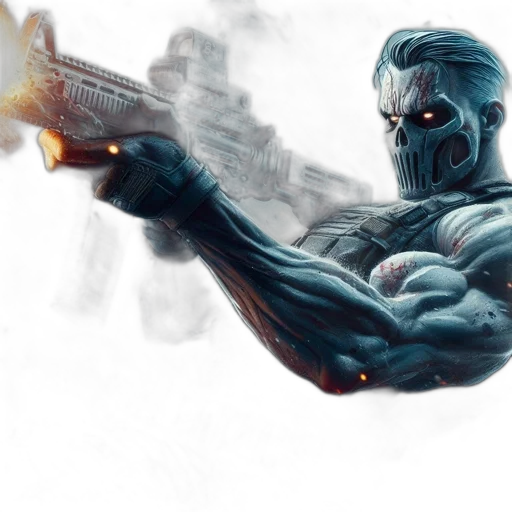weapon, comic book art, concept art, fantasy art transparent PNG cut-out