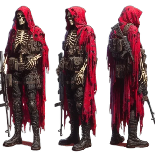 jacket, concept art, 3d render, fantasy art transparent PNG cut-out