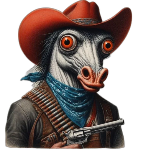 animal, mask, hat, weapon transparent PNG cut-out