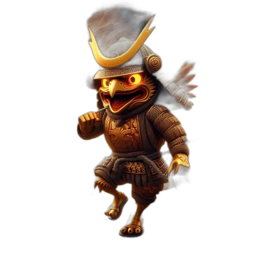 staff, dragon, mask, creature transparent PNG cut-out
