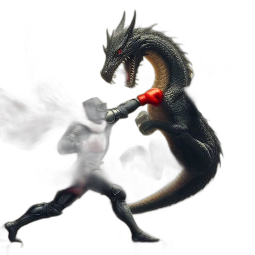 dragon, weapon, creature, sword transparent PNG cut-out