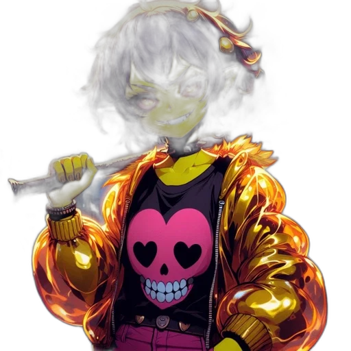 jacket, mask, robot, weapon transparent PNG cut-out