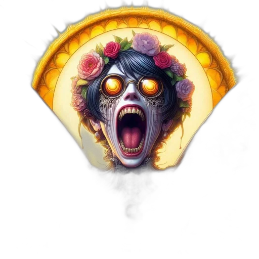 food, face, mask, concept art transparent PNG cut-out