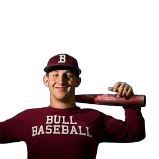 baseball, player, wearing, maroon transparent PNG cut-out