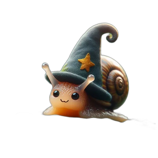 hat, staff, dragon, creature transparent PNG cut-out