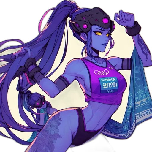 staff, robot, cyberpunk, concept art transparent PNG cut-out