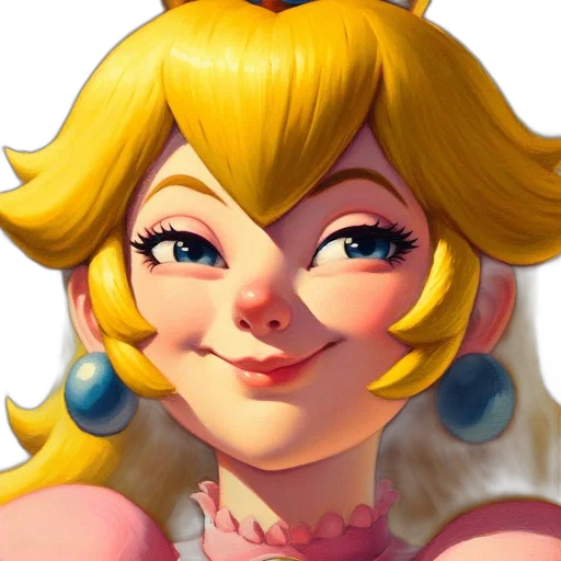 face, crown, dress, staff transparent PNG cut-out
