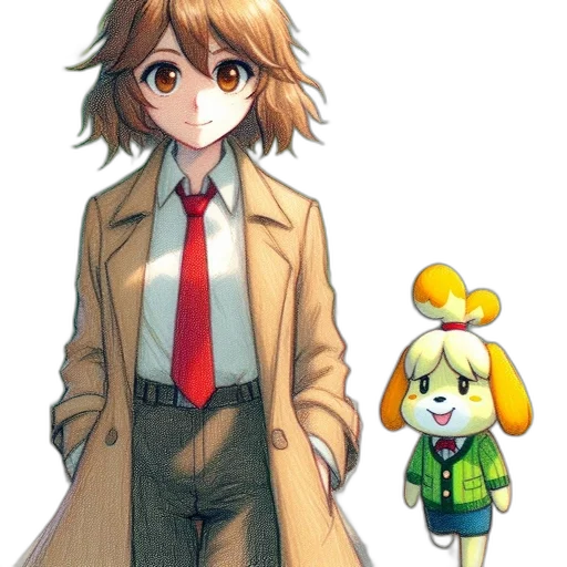 staff, jacket, animal, mask transparent PNG cut-out