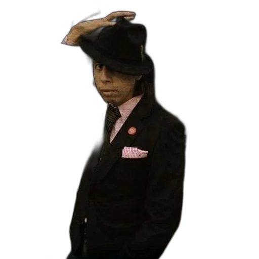 hat, jacket, staff, mask transparent PNG cut-out