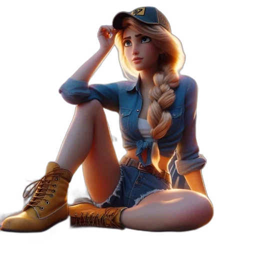 hat, jacket, dress, shoes transparent PNG cut-out