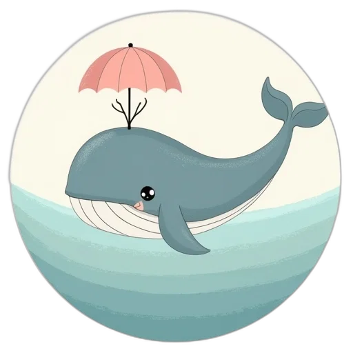 umbrella, animal, concept art, pixel art transparent PNG cut-out