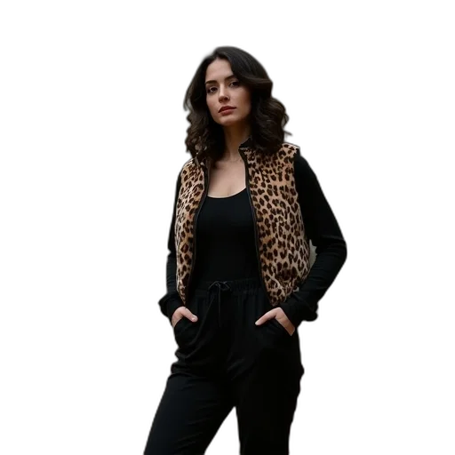 jacket, staff, dress, jewelry transparent PNG cut-out