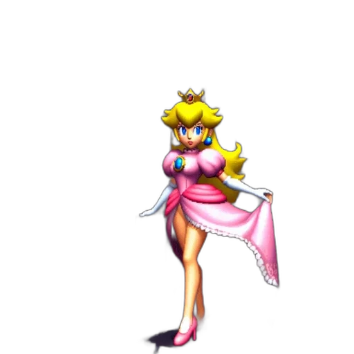 dress, crown, staff, weapon transparent PNG cut-out