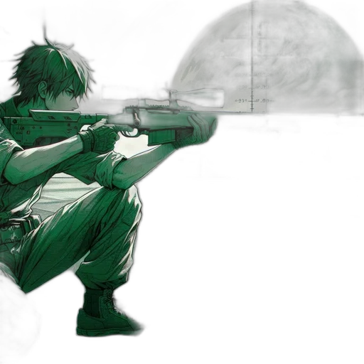 weapon, concept art, comic book art, anime transparent PNG cut-out