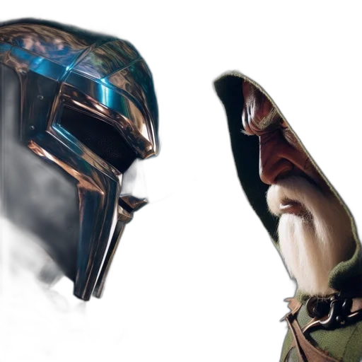 mask, robot, face, concept art transparent PNG cut-out