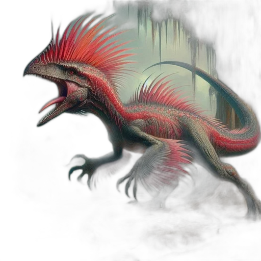 dragon, creature, animal, concept art transparent PNG cut-out