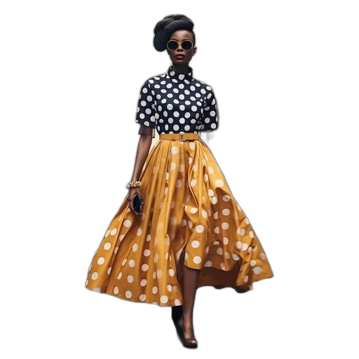 dress, monochrome, golden, woman transparent PNG cut-out